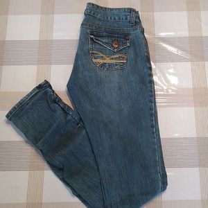 Garage Ruched Leg Jeans